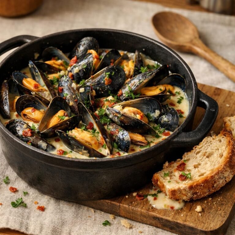 moules au cidre