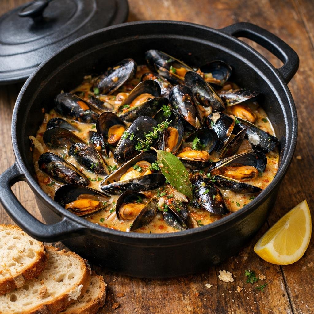 moules au cidre