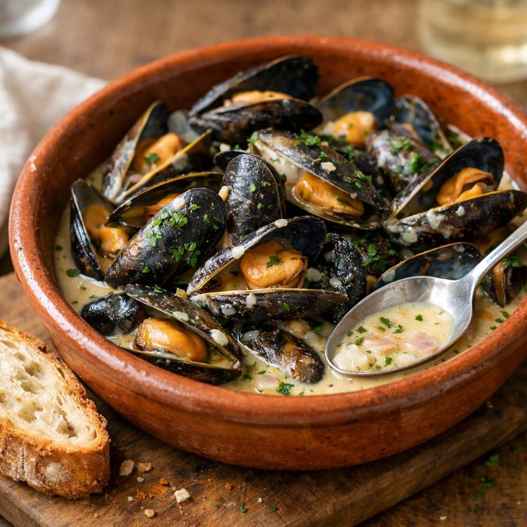 moules au cidre