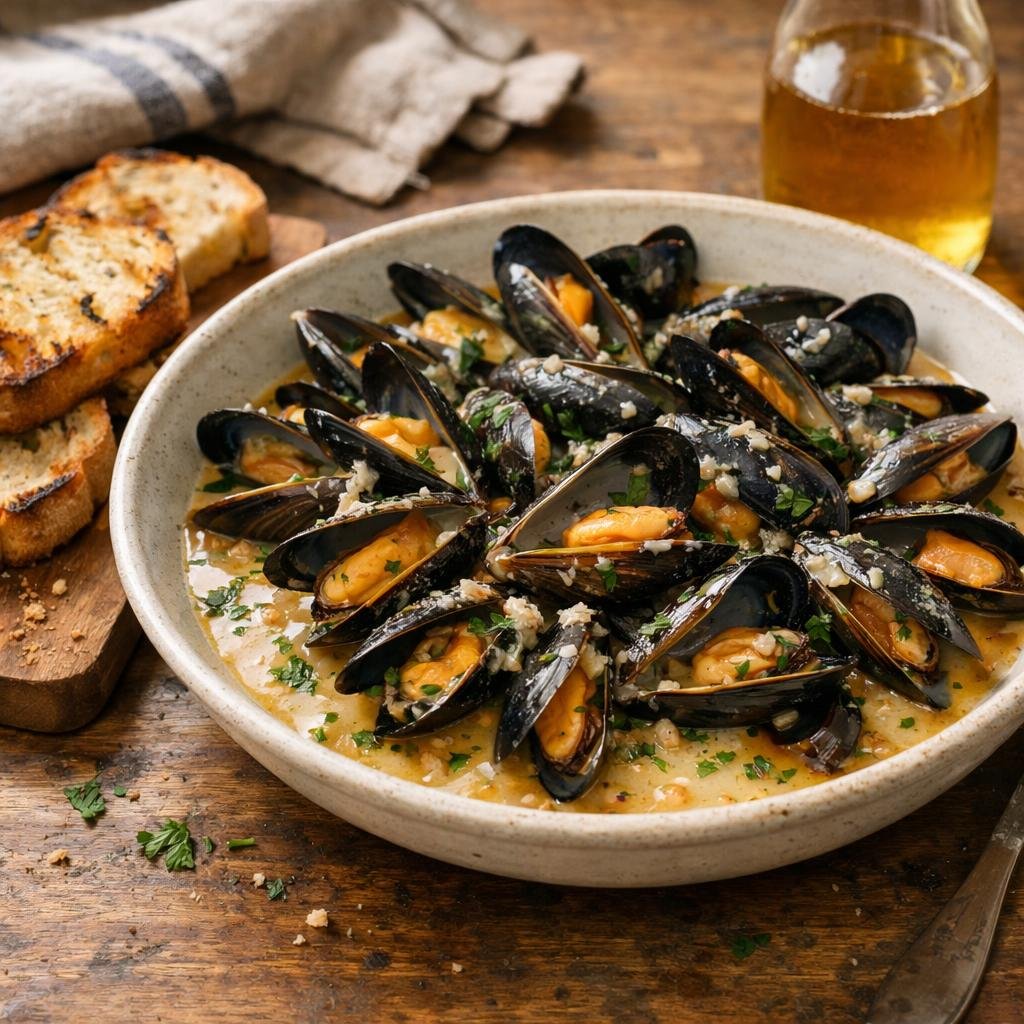 moules au cidre
