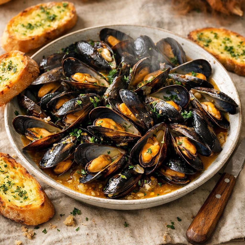 moules au cidre