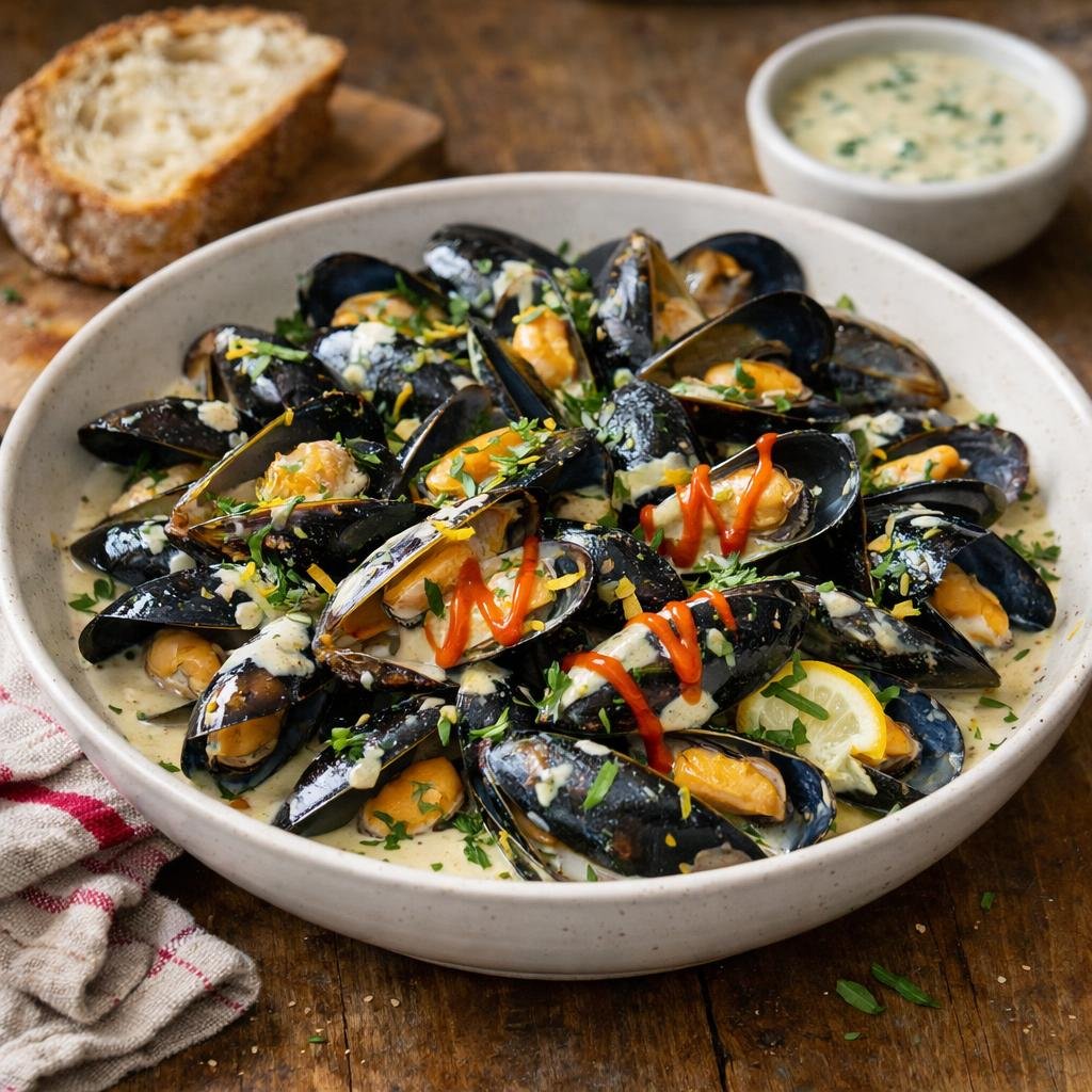 Moules au cidre Inferno