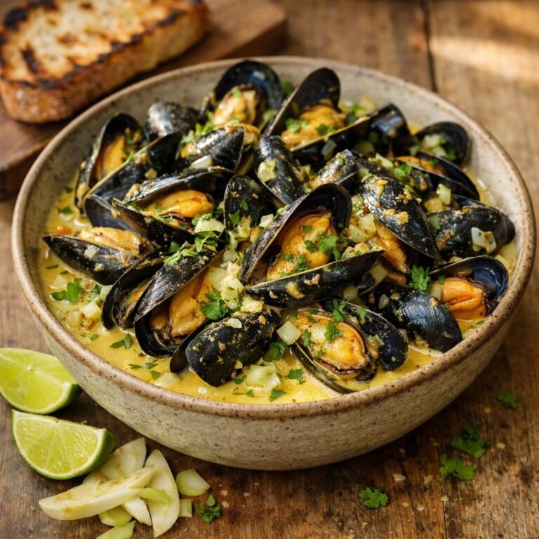 Moules au cidre