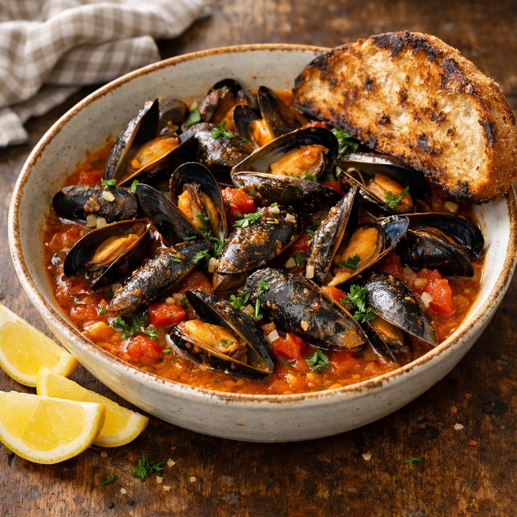 moules au cidre