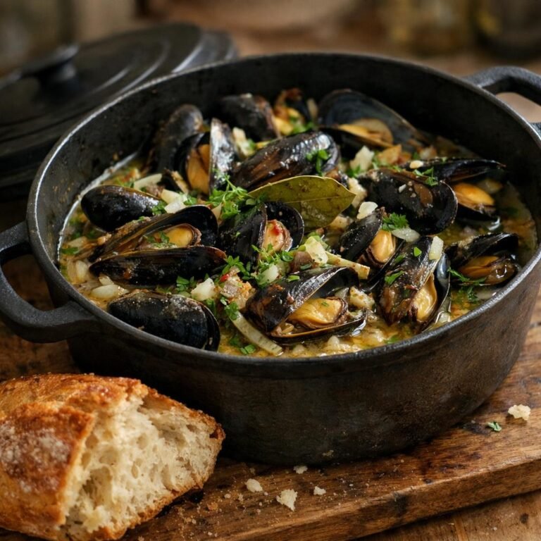 moules au cidre