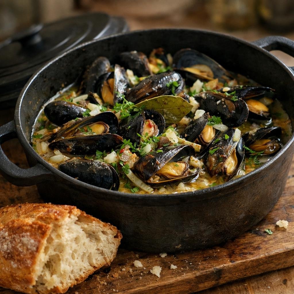 moules au cidre