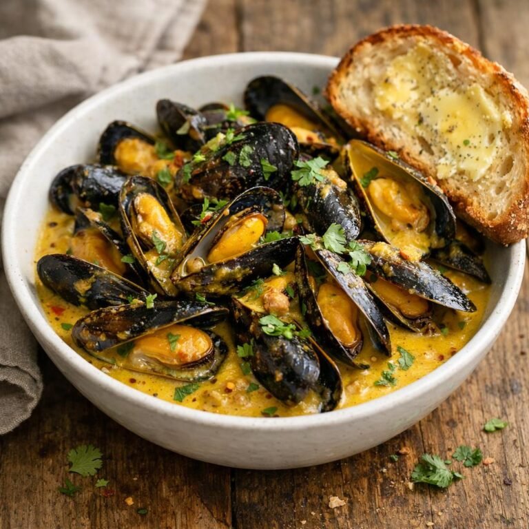 moules au vandouvan