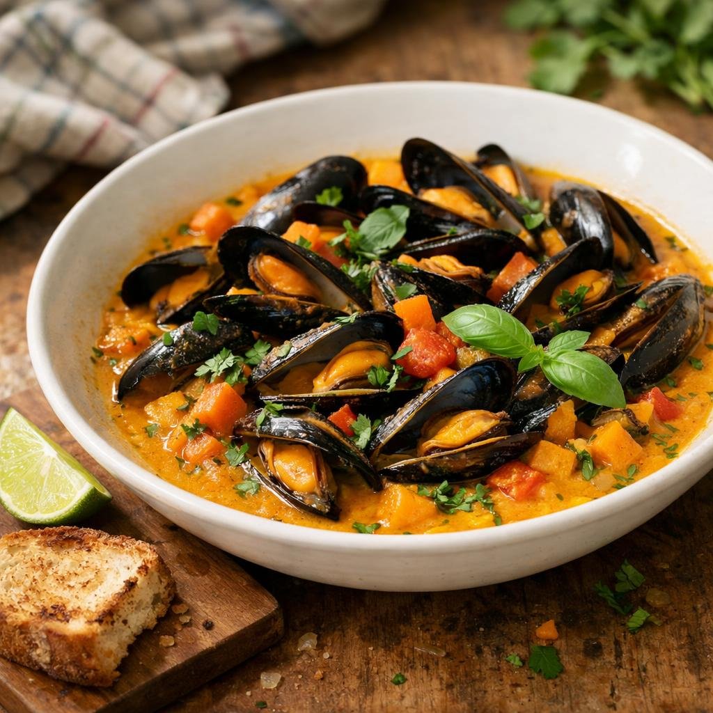 moules façon créole