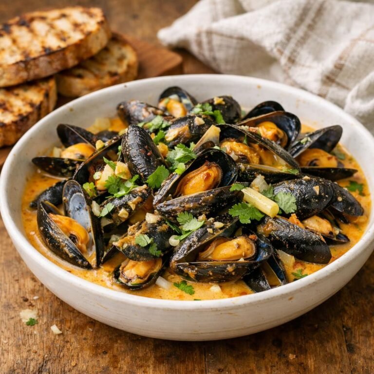Moules vapeur à la Thaï Bird