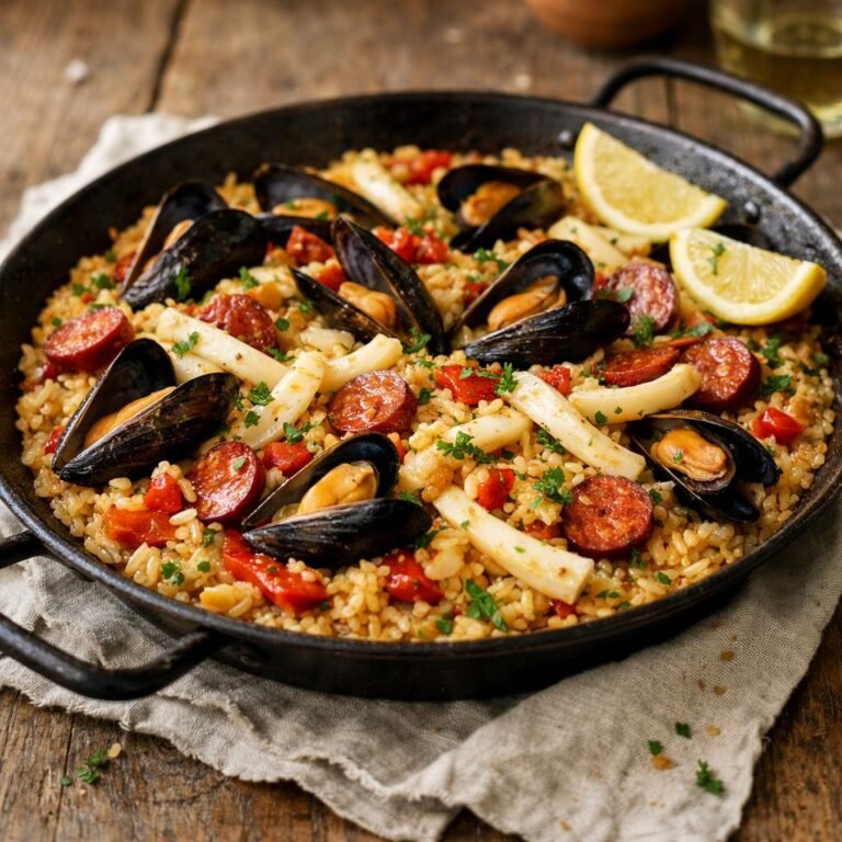 paella rustique d'automne
