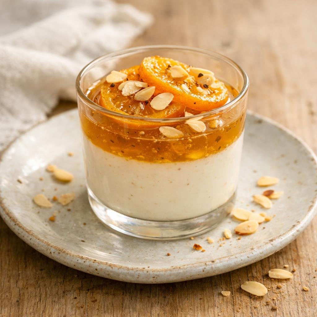 Panna cotta à l'amande
