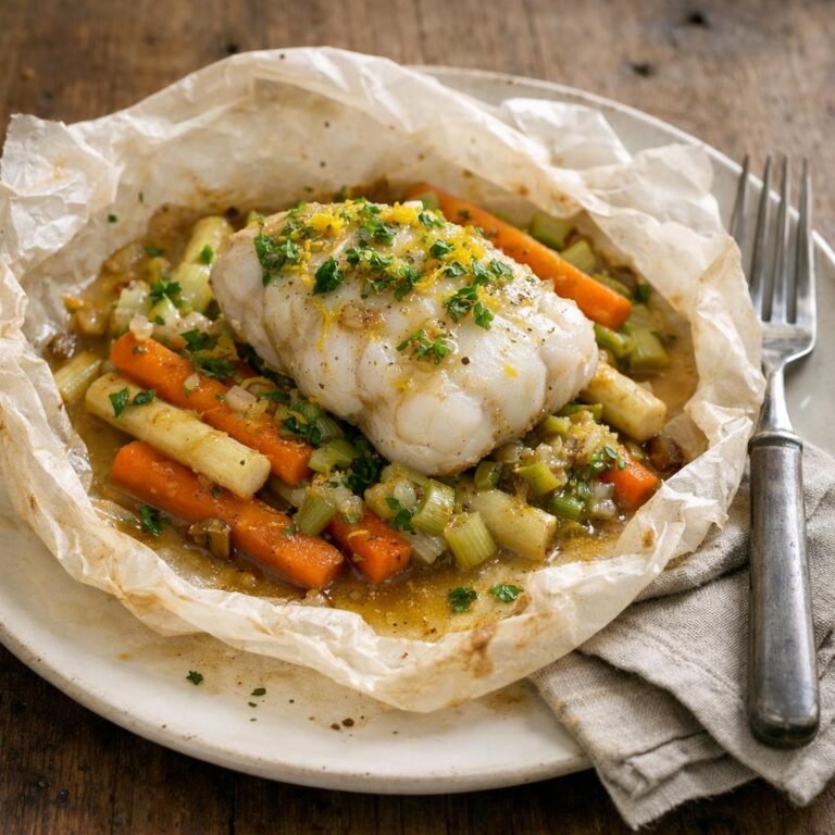 papillote de lotte