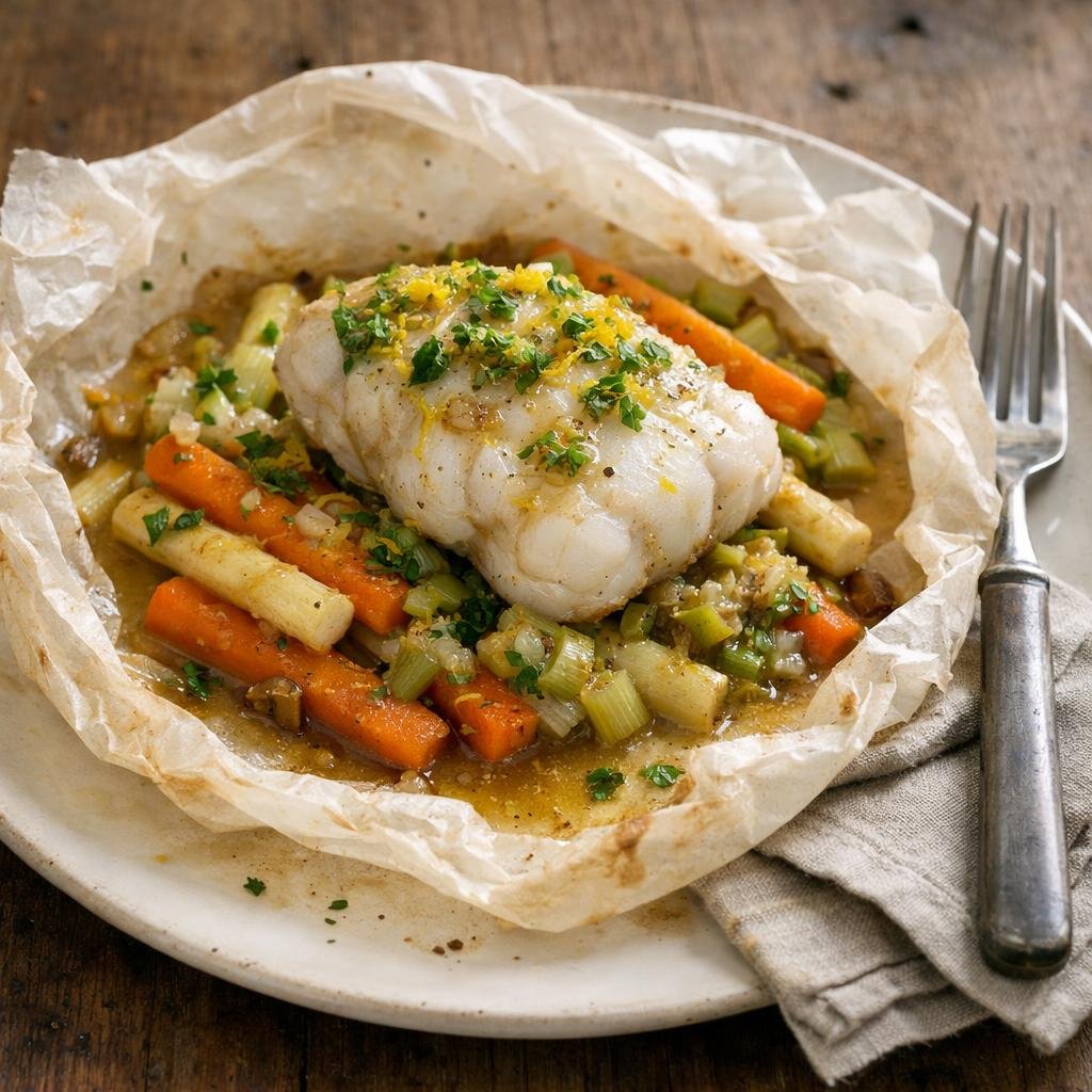 papillote de lotte