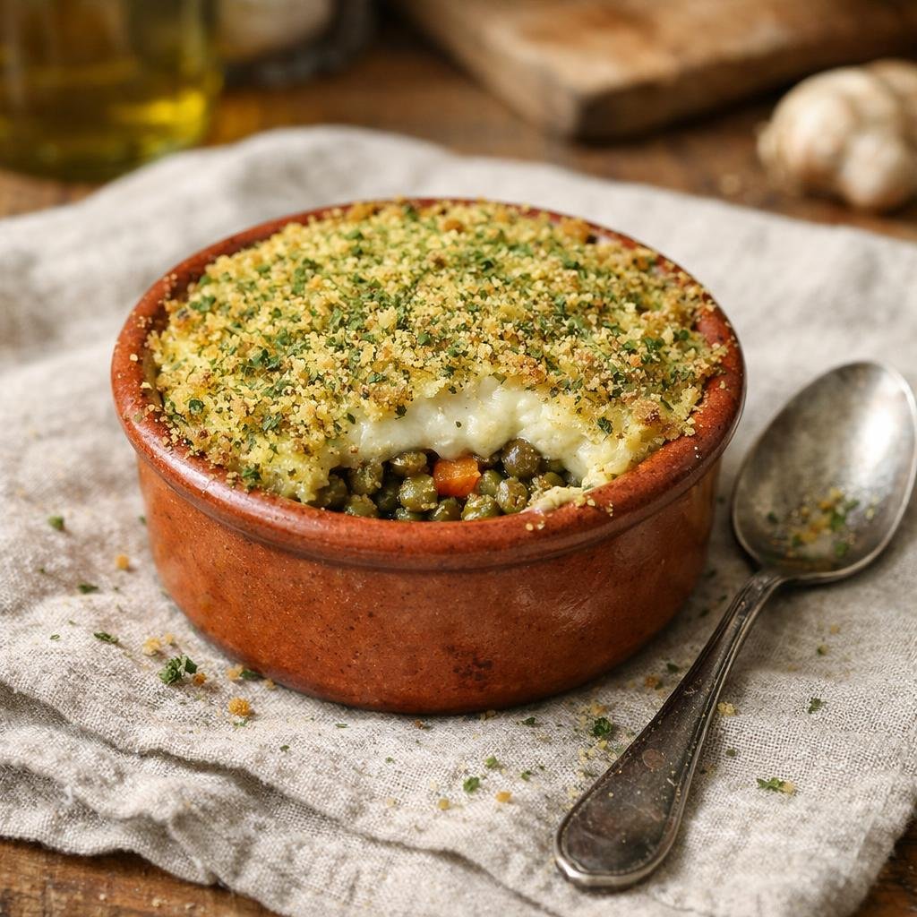Parmentier de lentilles