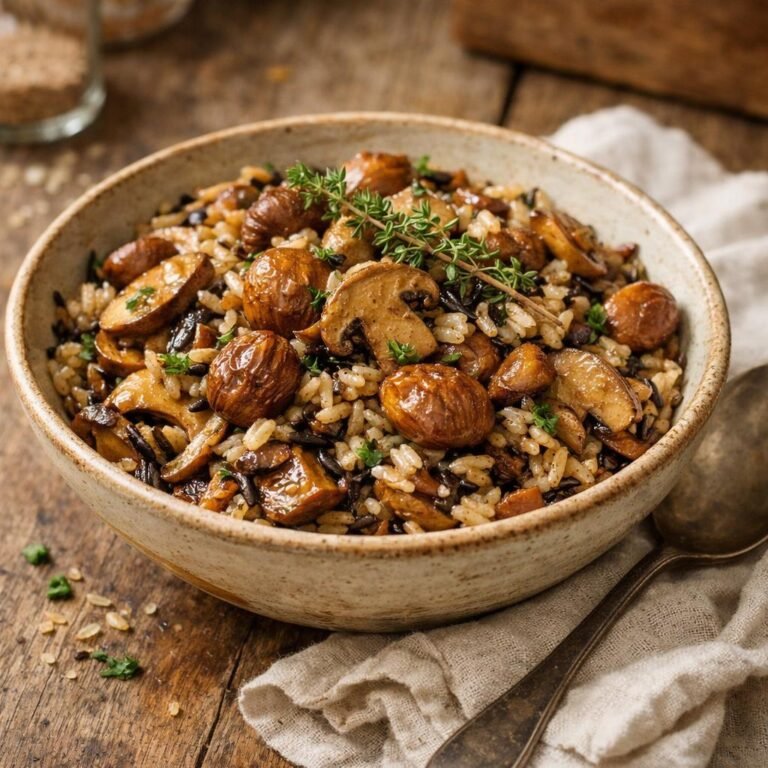 Pilaf riz sauvage érable