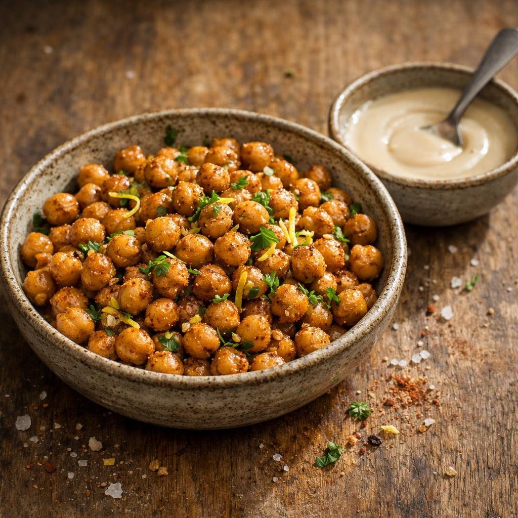 Pois chiches croustillants