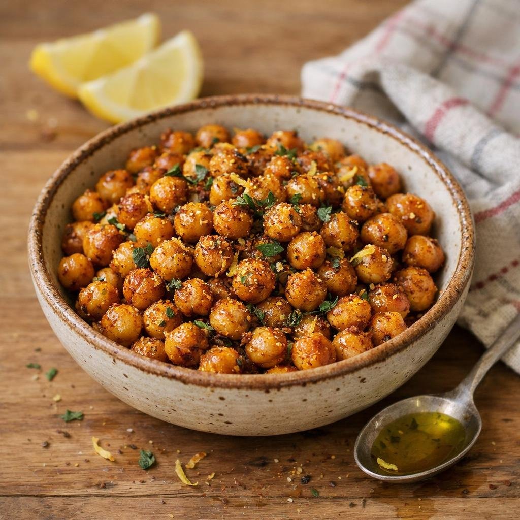 pois chiches croustillants