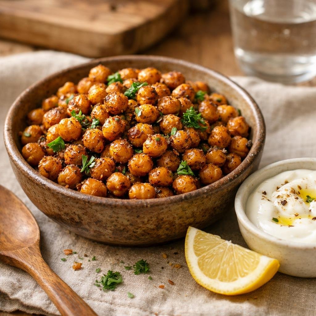 pois chiches croustillants