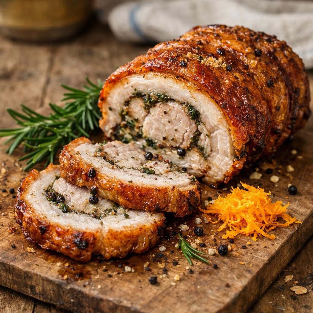 porchetta aux herbes