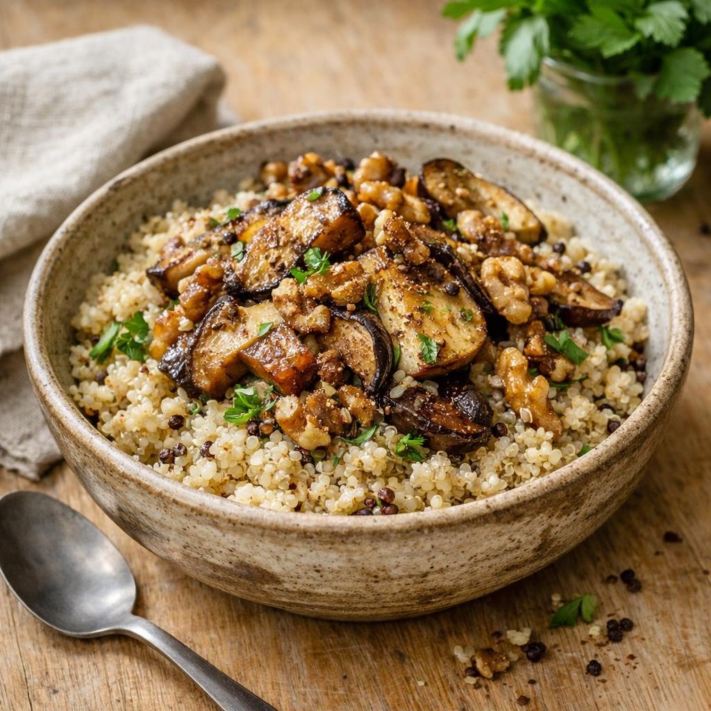 quinoa aux cèpes