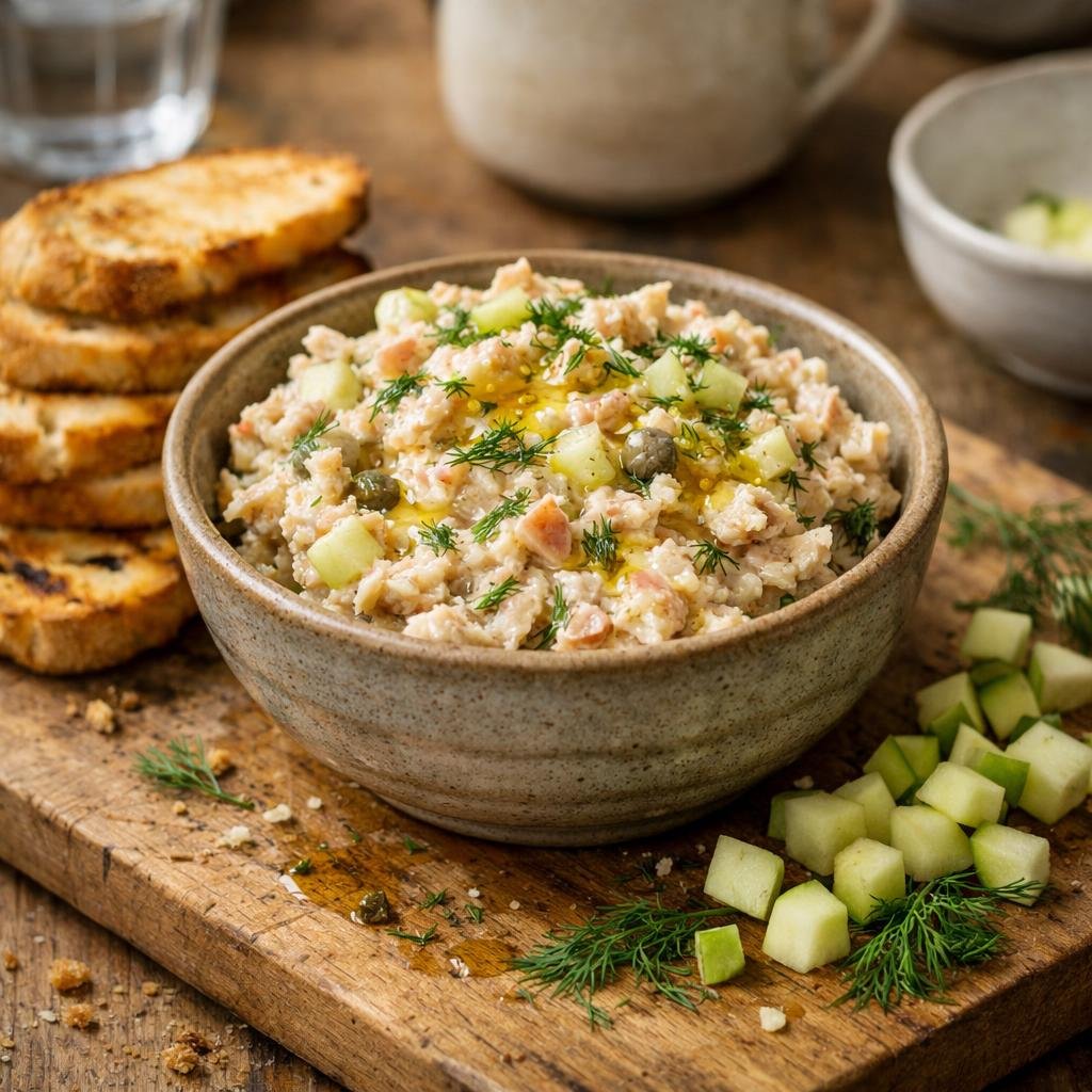 rillettes de truite fumée