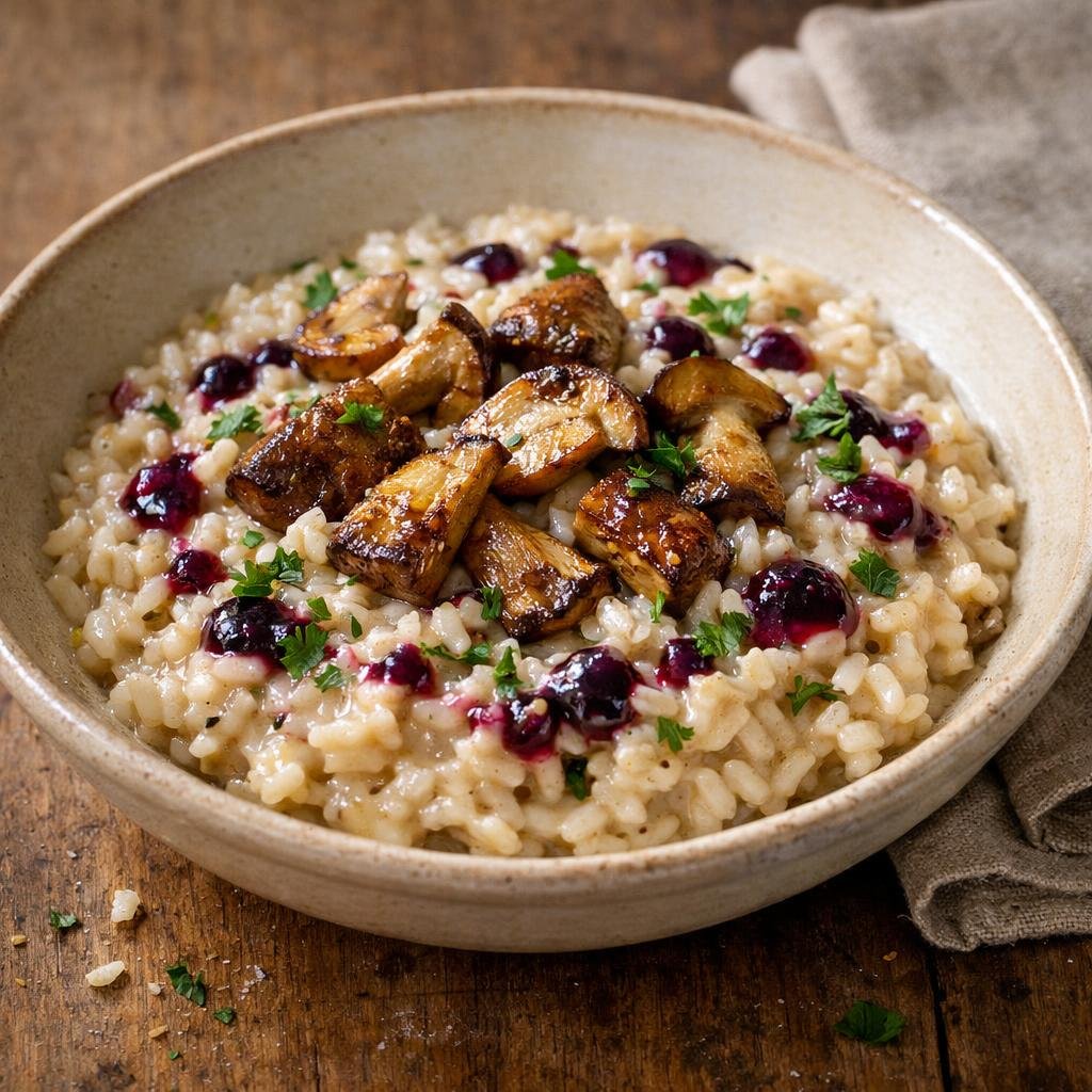 risotto aux cèpes