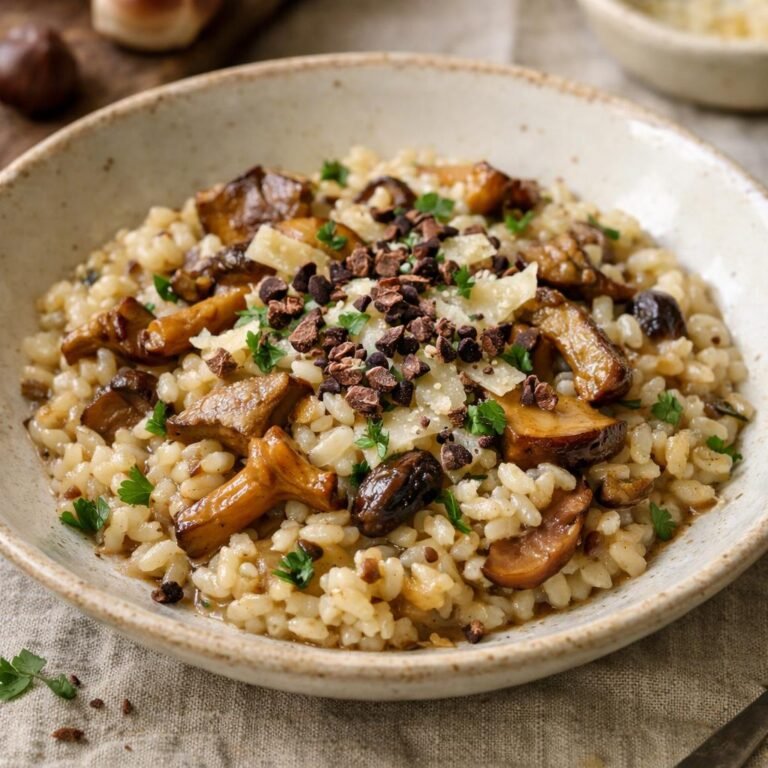 Risotto champignons