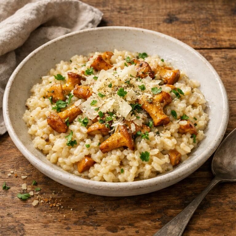 Risotto aux girolles