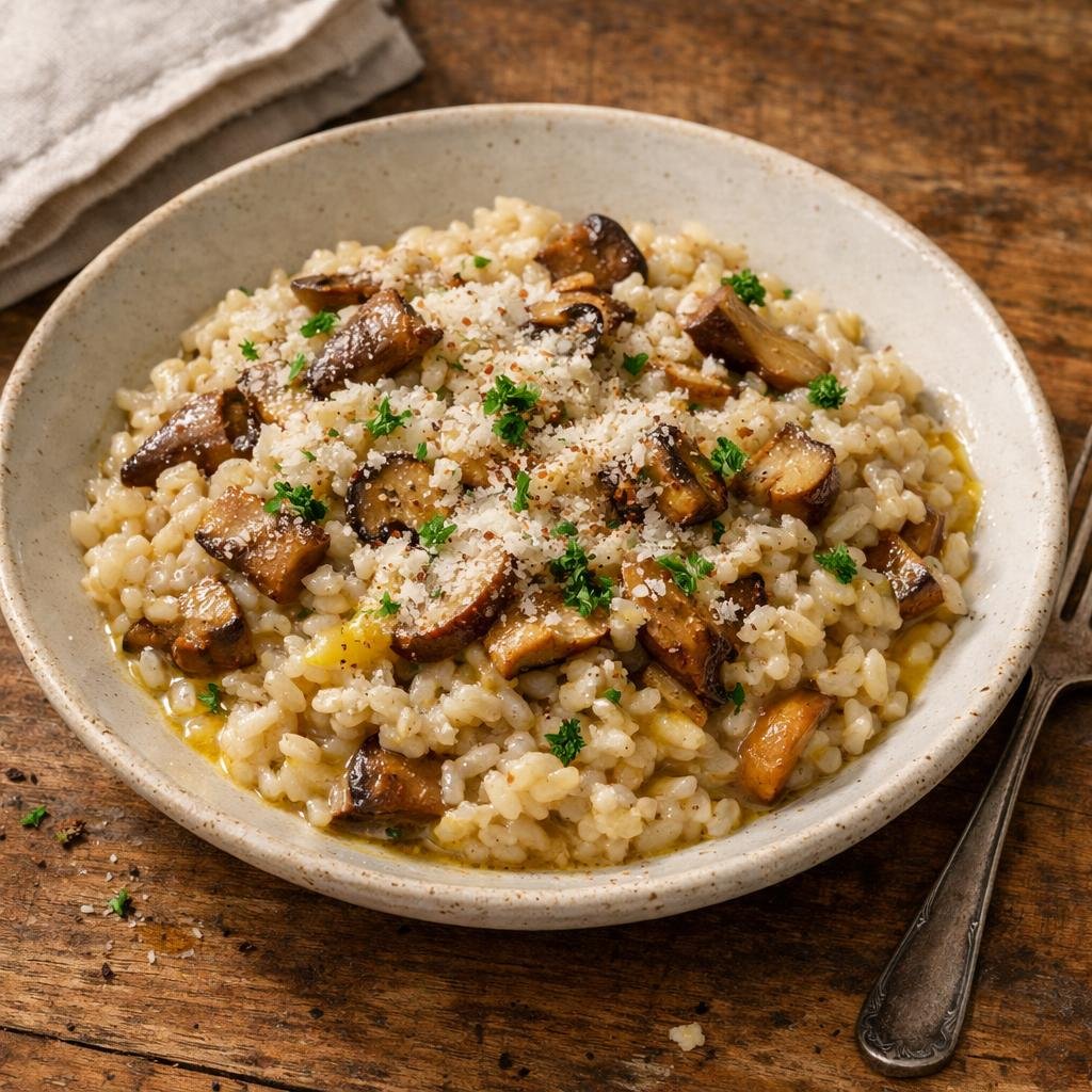 Risotto aux cèpes