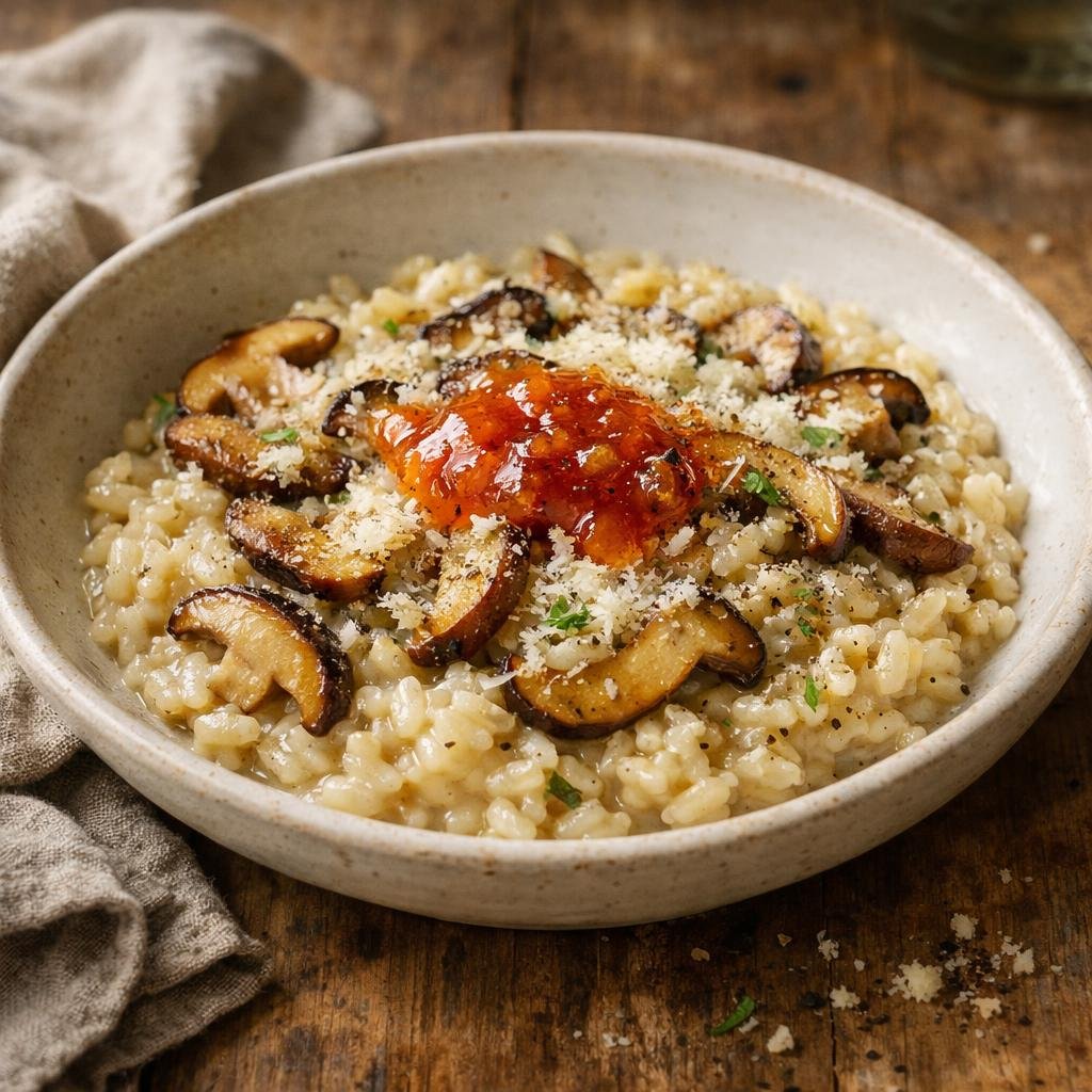 risotto aux cèpes
