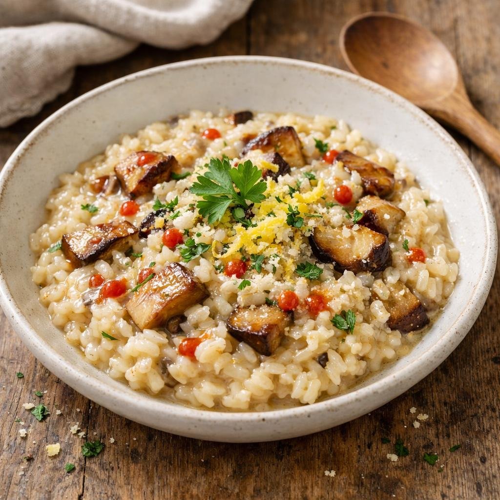 risotto aux cèpes