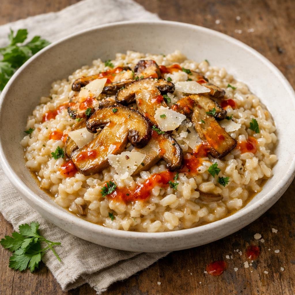 risotto aux cèpes