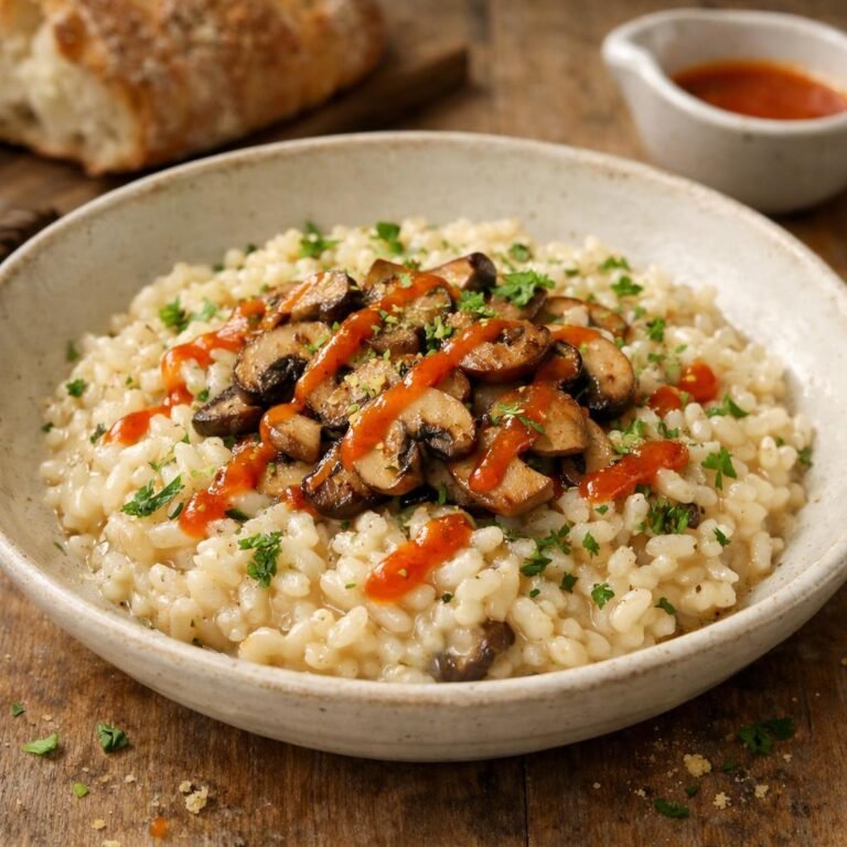 Risotto chipotle ananas