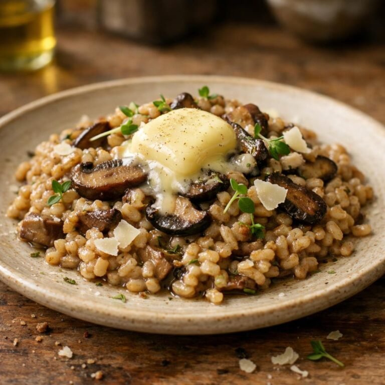 Risotto d'épeautre vanillé