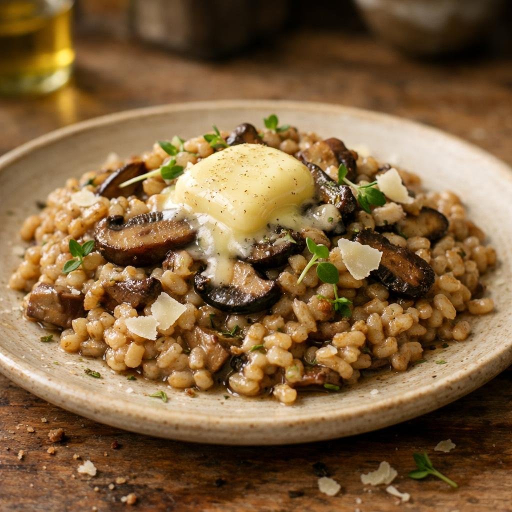 Risotto d'épeautre vanillé