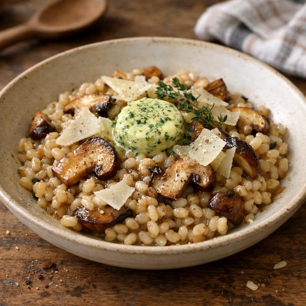 Risotto d'orge perlé