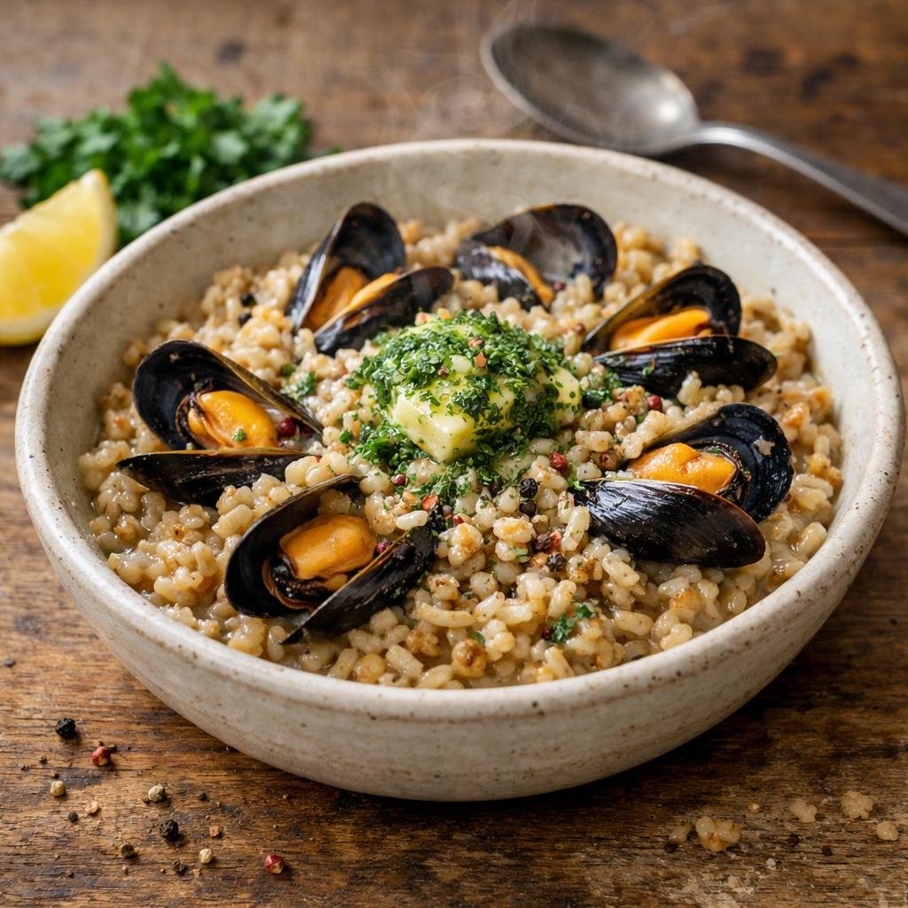 Risotto rustique d’épeautre