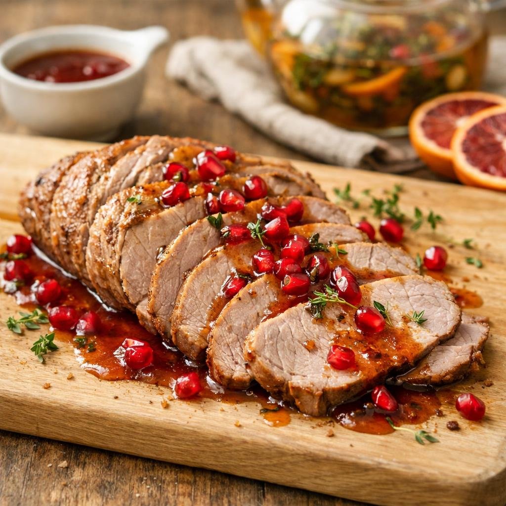 rôti de veau au thé