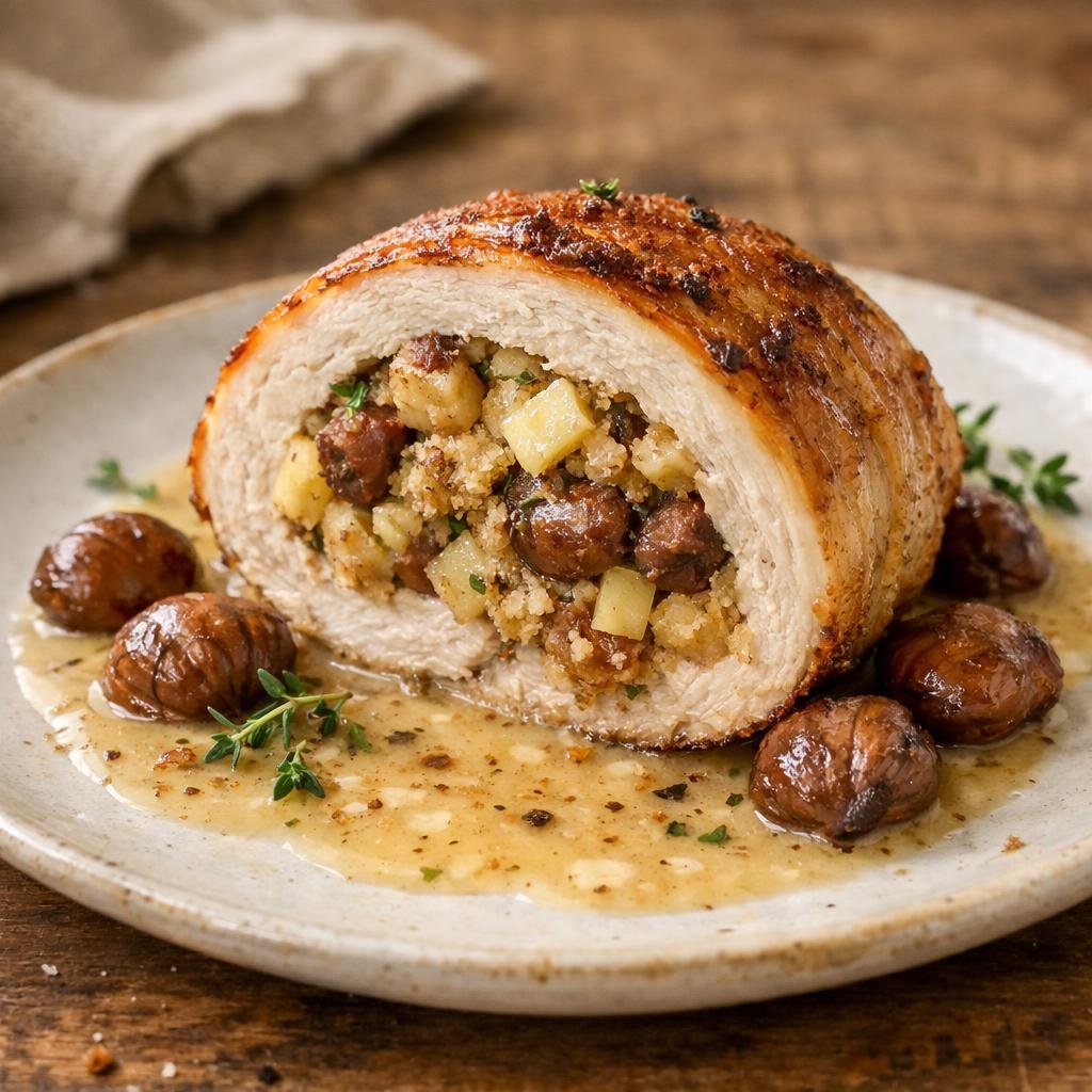 Roulade de dinde farcie