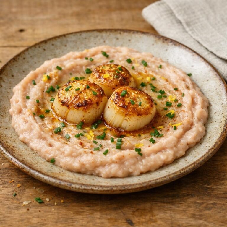 purée de topinambour pimenton