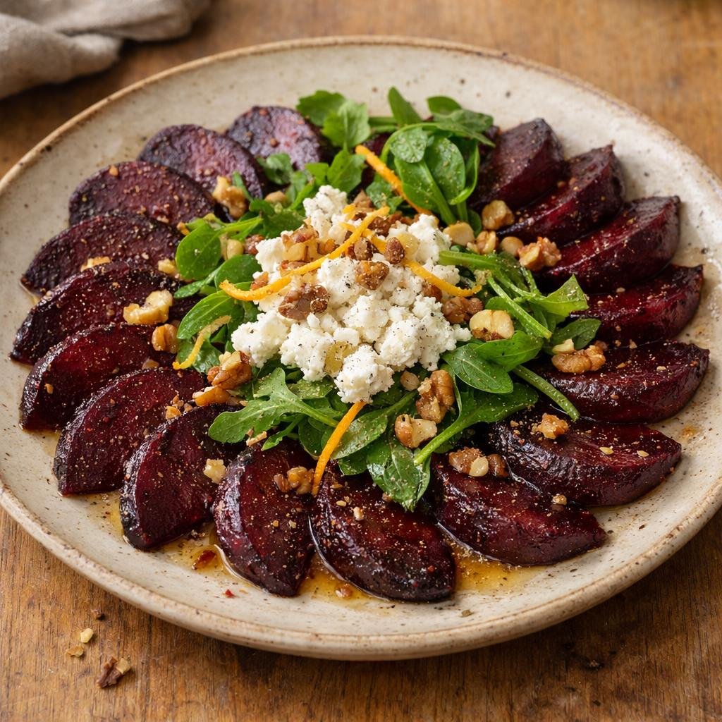 salade de betterave vanillée