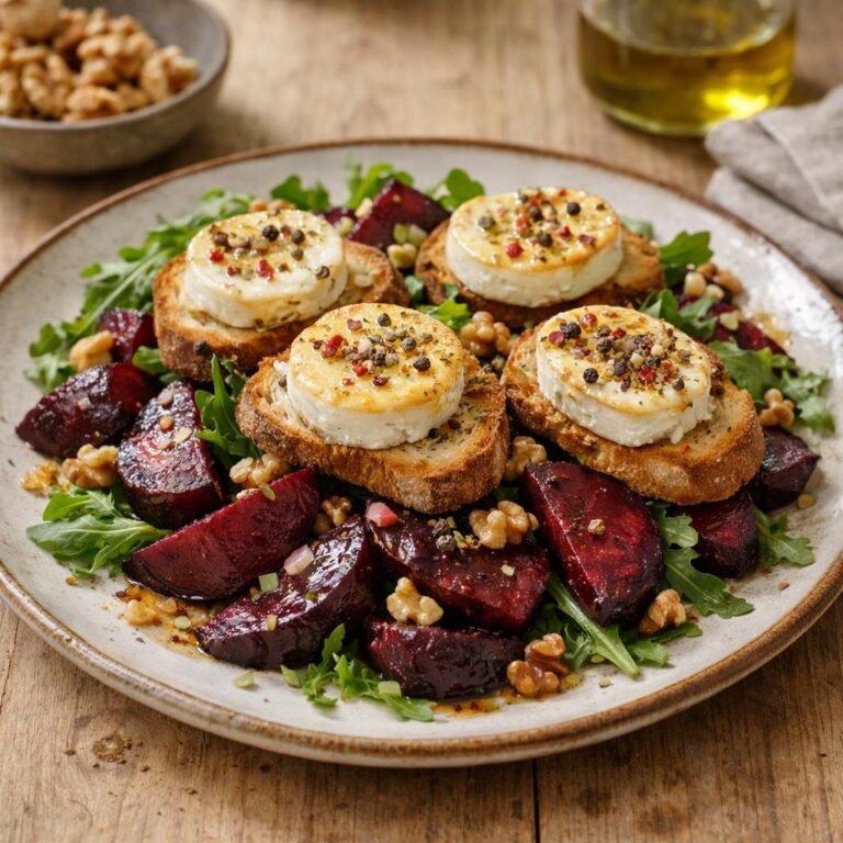 salade tiède de betteraves