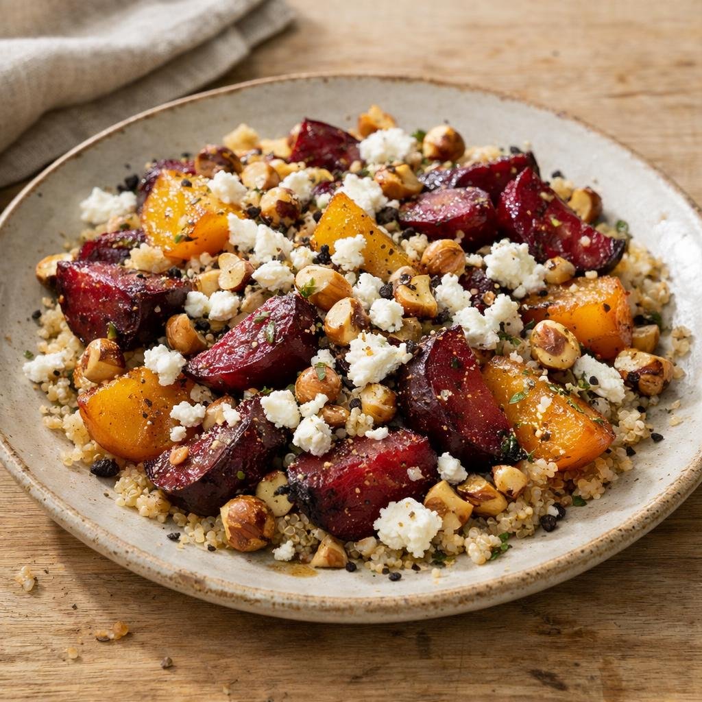 Salade betteraves Kala Namak