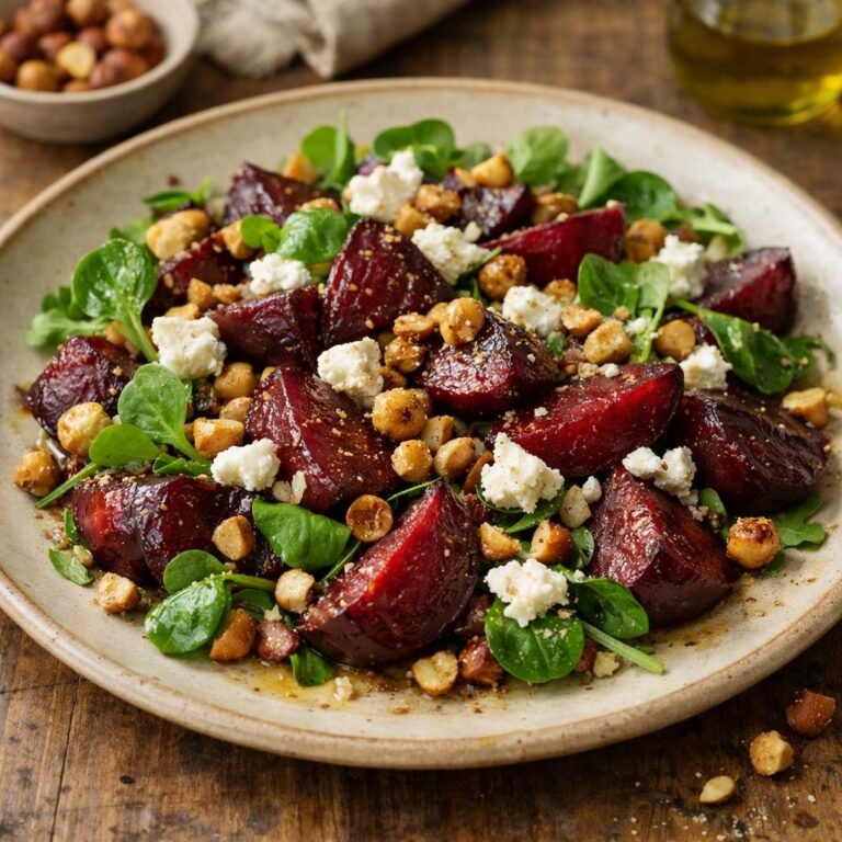 salade tiède de betteraves