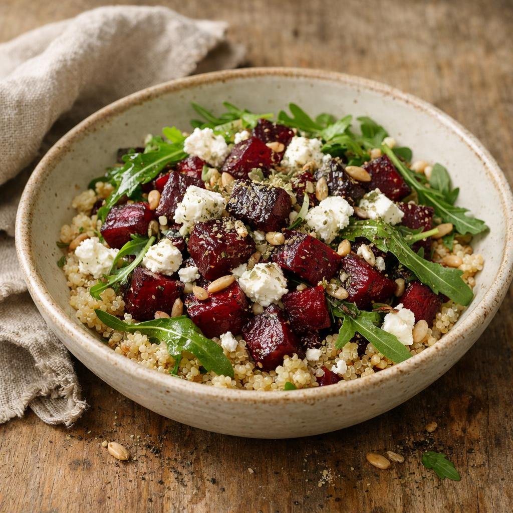 salade tiède de quinoa