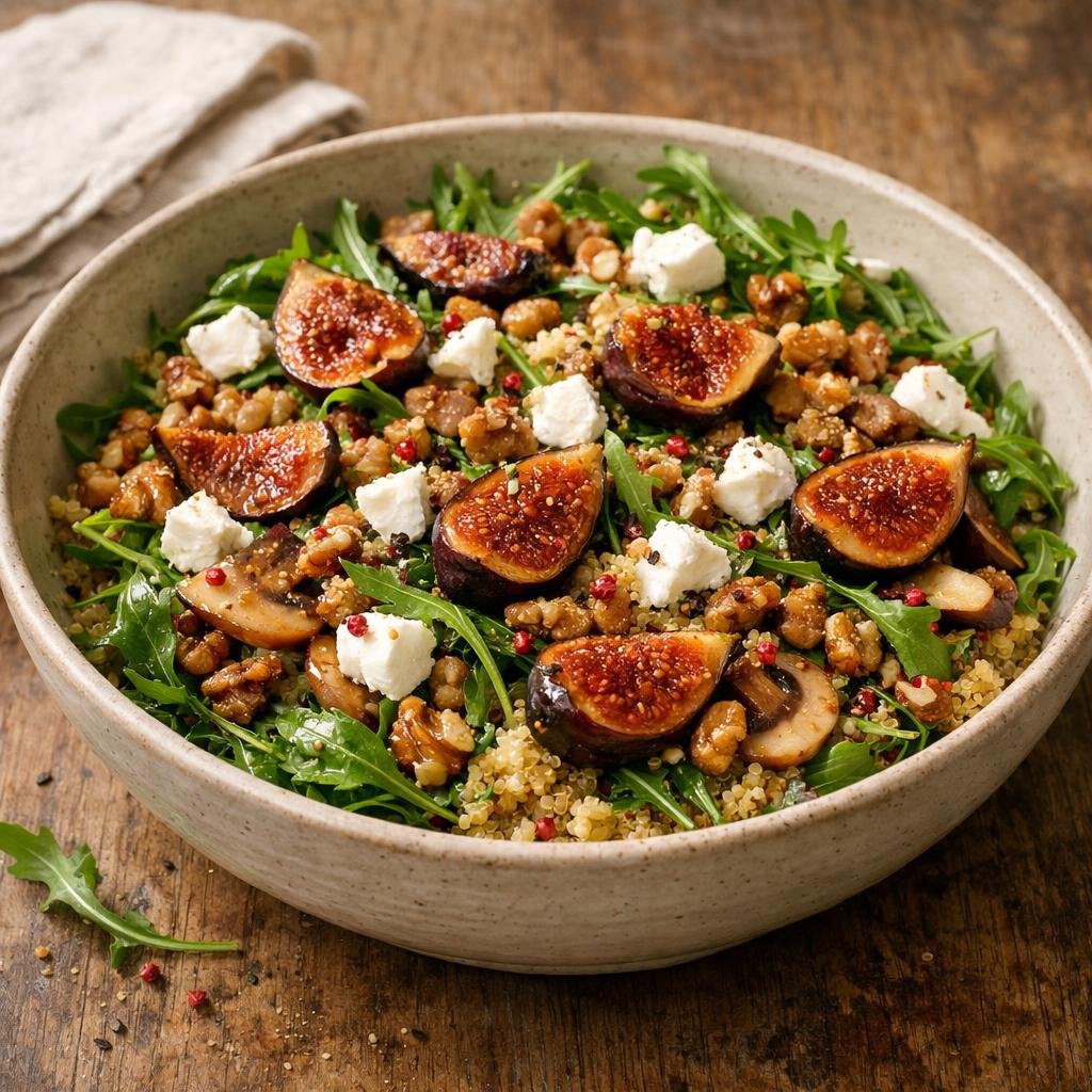 salade tiède de quinoa