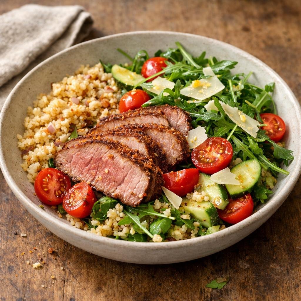 veau grillé au rub