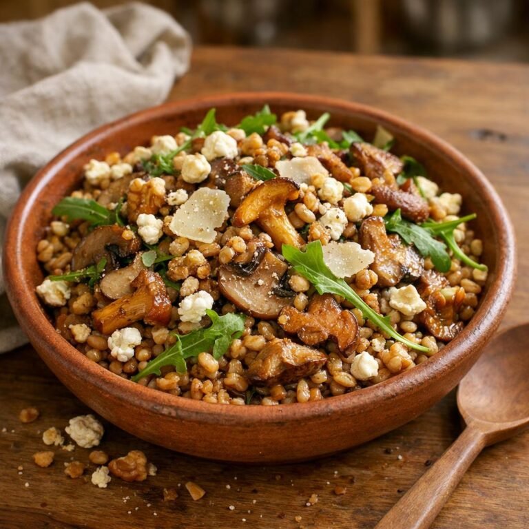salade tiède d'épeautre