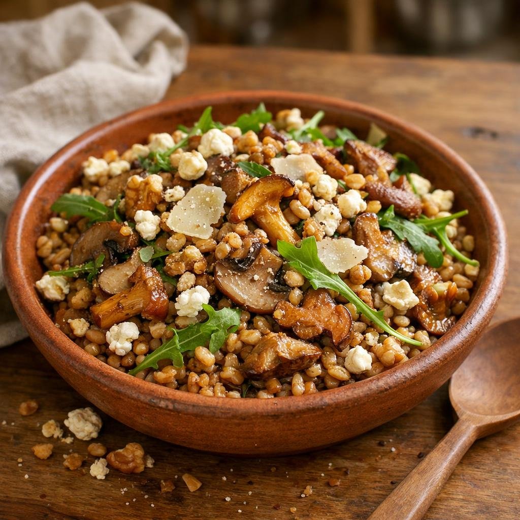 salade tiède d'épeautre