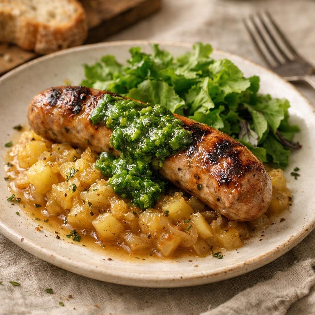 saucisse grillée Pers&Vert